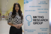 Aroa Costa, experta en marketing y personal docente e investigador de la Facultad de Económicas y Empresariales en la Universidad de León.