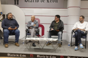 Participantes en la primera tertulia