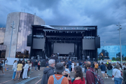 La Pegatina suspendió su concierto por el mal tiempo el pasado miércoles.