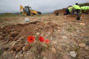 Concluyen las excavaciones para exhumar víctimas de la represión franquista en el cementerio del Carmen de Ponferrada