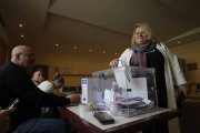 Votaciones a las elecciones de Bulgaria en León.