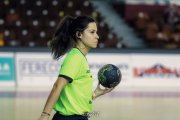 La leonesa Desire González Fernández lleva en el mundo del arbitraje desde los quince años.