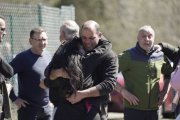 Las escenas de dolor se sucedieron en el pozo.