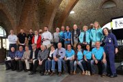 Foto de familia de los premiados.