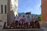 Foto de familia de los organizadores y colaboradores.
