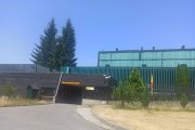 Fachada del cuartel de la Guardia Civil de Villablino.