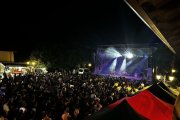 Una multitud siguió los conciertos de Páramo Rock, dentro de las fiestas de Las Nieves.