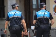 Policía Municipal en las calles de Ponferrada