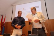 Iván Alonso y Javier Ramos, ayer en la presentación.