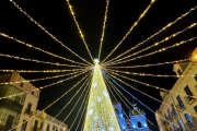 Iluminación navideña en Astorga.