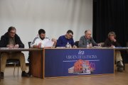 Un momento de la celebración ayer de la Junta General de los Regantes en Ponferrada.