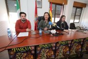 La alcaldesa en la presentación de la Pascua 2026.