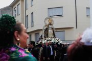 Procesión del día grande de las fiestas de Flores del Sil.