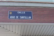 Calle Abad de Santullán en León.