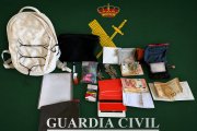 La mochila y las pertenencias extraviadas fueron entregadas a la Guardia Civil