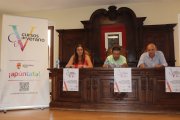 Valentina González, Luis Mariano Santos y Javier Rodríguez.
