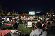 Una proyección de ´Cine de Verano`.