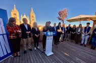 Presentación de las candidaturas al Congreso y el Senado por León del PP, con la presencia de todos los miembros de ambas listas así como de la dirección provincial.