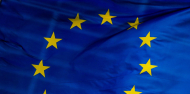 Bandera de la Unión Europea (UE). EFE/ Stephanie Lecocq