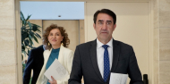 l consejero de Medio Ambiente, Vivienda y Ordenación del Territorio de la Junta de Castilla y León, Juan Carlos Suárez-Quiñones, asiste a la Jornada de la Cámara de la Propiedad sobre la Ley de Vivienda Estatal.