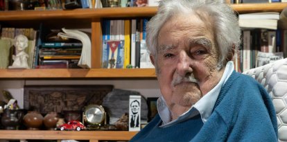 Fotografía del 18 noviembre 2024 del expresidente de Uruguay, José Mujica. EFE/ Sofía Torres