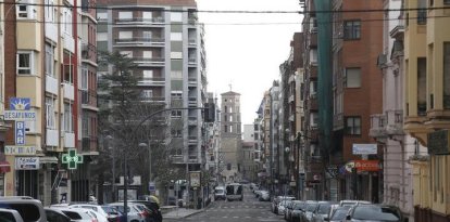 Vista de la avenida Padre Isla de León.