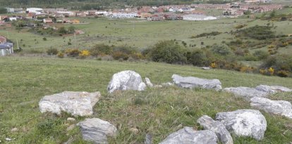 Vista del desarrollo urbano de la localidad de Carbajal de la Legua, donde residen 2.200 vecinos.
