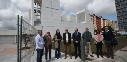 Morala contó con la asistencia del portavoz del PSOE al acto.