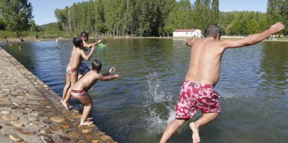 Playa fluvial de Cimanes de Tejar