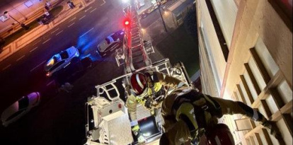 Rescate de los bomberos