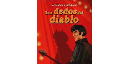Portada de 'Los dedos del diablo', de Carlos Fidalgo. DANIELA DE LOS RÍOS