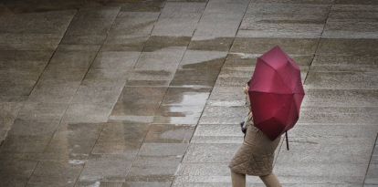 Aemet activa la alerta amarilla en León ante la previsión de fuertes rachas de viento.