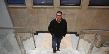 El poeta leonés Antonio Manilla.