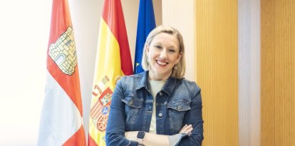 La vicepresidenta y consejera Isabel Blanco.