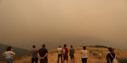El fuego en el Bierzo