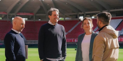 Asier Goiria, Natichu Alvarado y Antonio Martínez, los responsables de este proyecto.