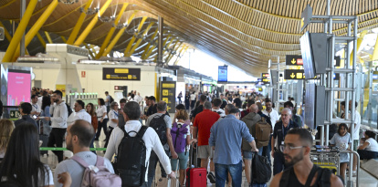 Imagen de archivo del Aeropuerto de Madrid. EFE/ Fernando Villar.