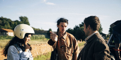 Imagen del ‘Making off’ de ‘Los Rapaces.