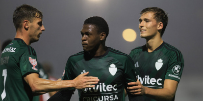 La SD Ponfefradina necesitó de la tanda desde el punto de penalti para eliminar al UD Llanera.