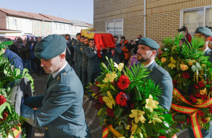 Funeral de David Pérez en Nogarejas,