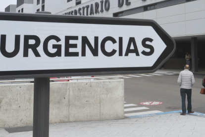 El varón estaba ingresado en el Hospital de Salamanca.
