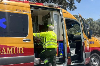 Ambulancia del Samur Madrid.