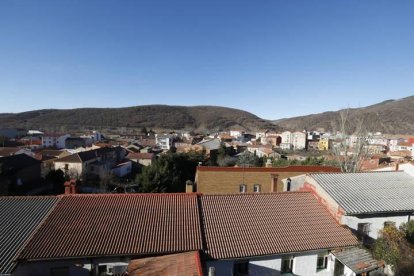 Vista de la localidad de Cistierna.