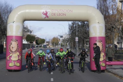 Carrera Ciclista del Pavo en La Virgen del Camino.
