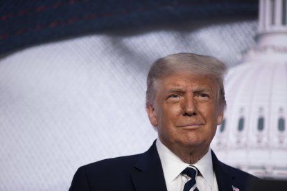 Fotografía del presidente electo de Estados Unidos, Donald Trump. EFE/Justin Lane