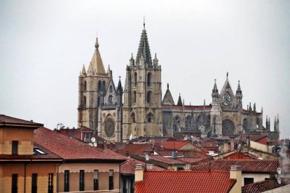 Vista de la ciudad de León