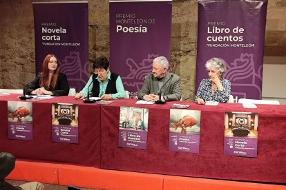 Andrea Gutiérrez Corbo, Elena Aguado, Ángel Valencia y Socorro Ramos Carro.