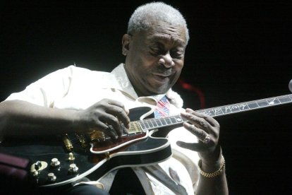 B.B. King en la Plaza de Toros.