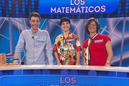 Los tres integrantes de Los Matemáticos.