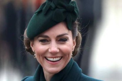 La princesa de Cambridge celebra el día de San Patrick.